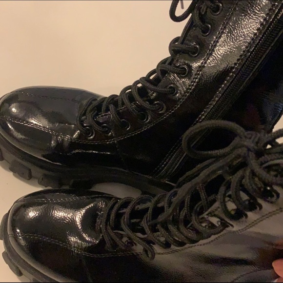 Patent Military boots - Picture 3 of 5